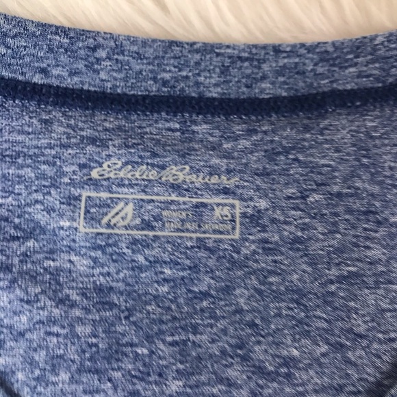 Eddie Bauer FREEDRY V-Neck Short Sleeve Top XS - Picture 2 of 7